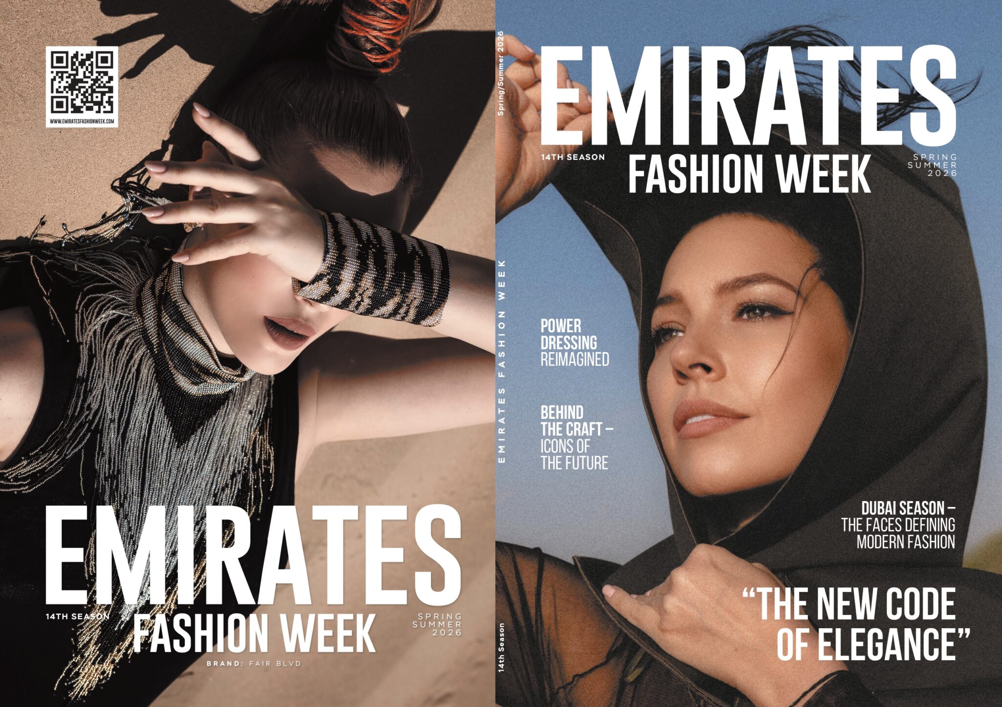 Emirates Fashion Week Magazine Cover